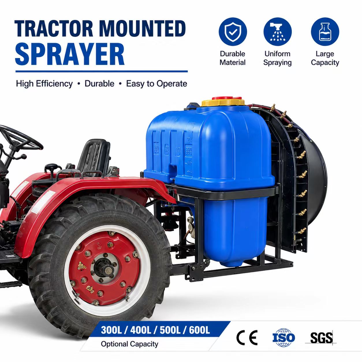 500L Suspended Air Supply Sprayer